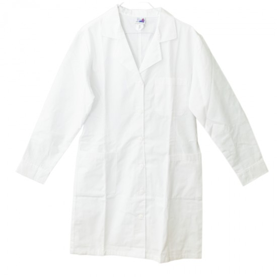 White medical-aesthetics-pharmacy uniform long sleeve Beauty consumables & clothing